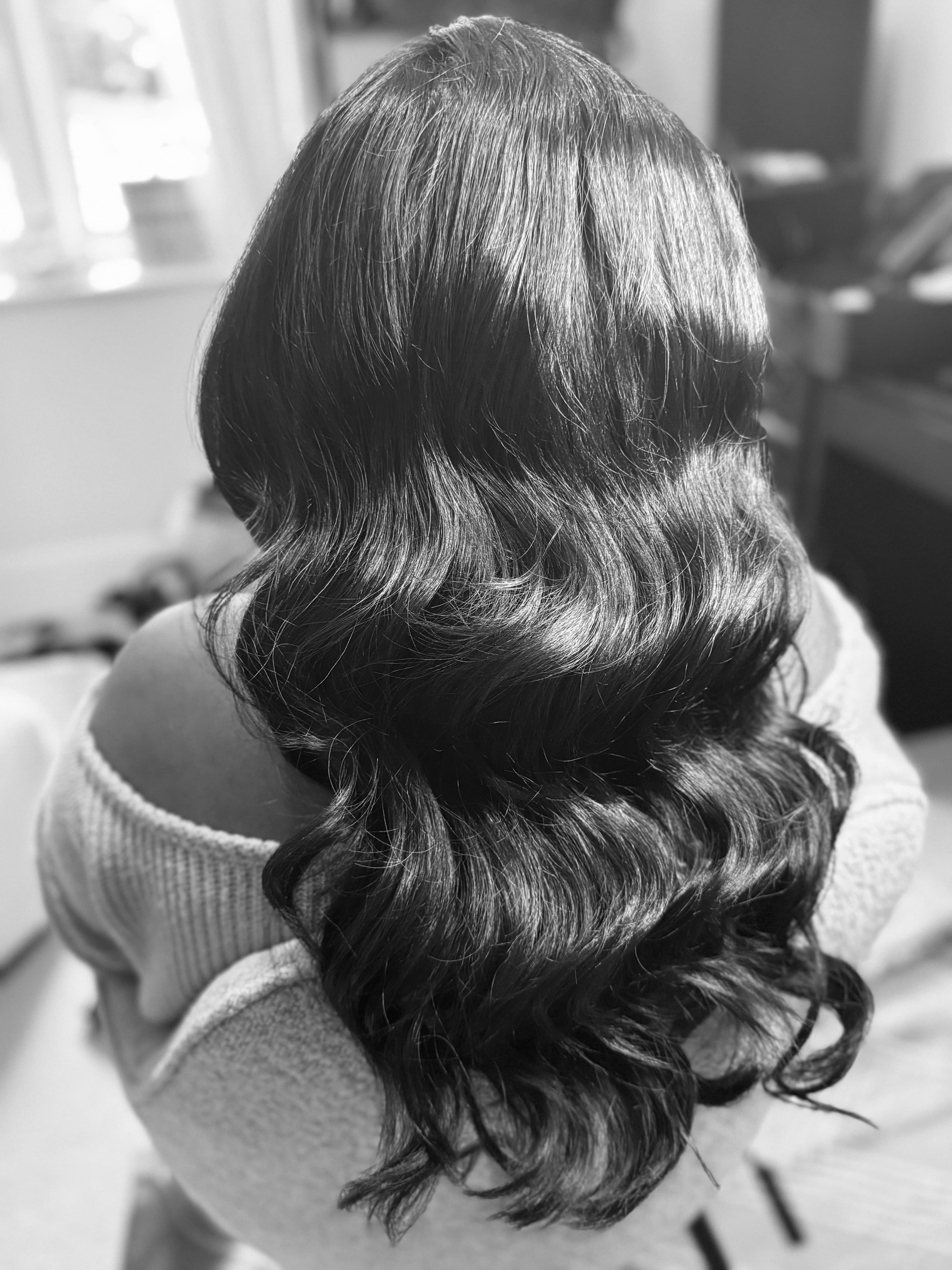 Hair styling by Rosanna Siva